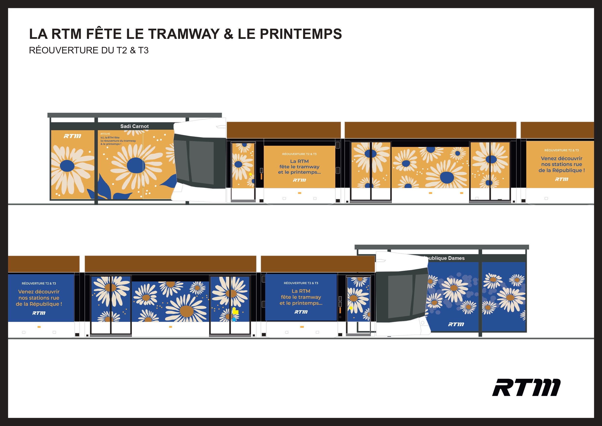Panneau Tram Végetalisé